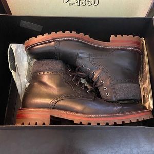 Nwt Johnston Murphy Hobson Cap Toe Boot 